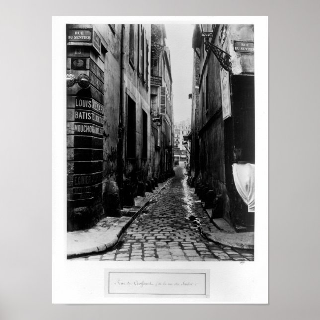 Pôster Rue du Croissant (Frente)