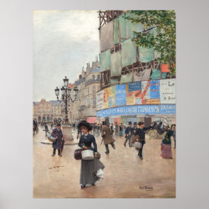 Poster Rue du Havre - Jean Béraud Fine Art