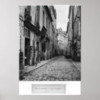 Rue du Jardinet, da passagem Hautefeuille,