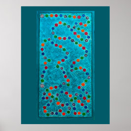 Poster Rug de área do Design do Conselho do jogo