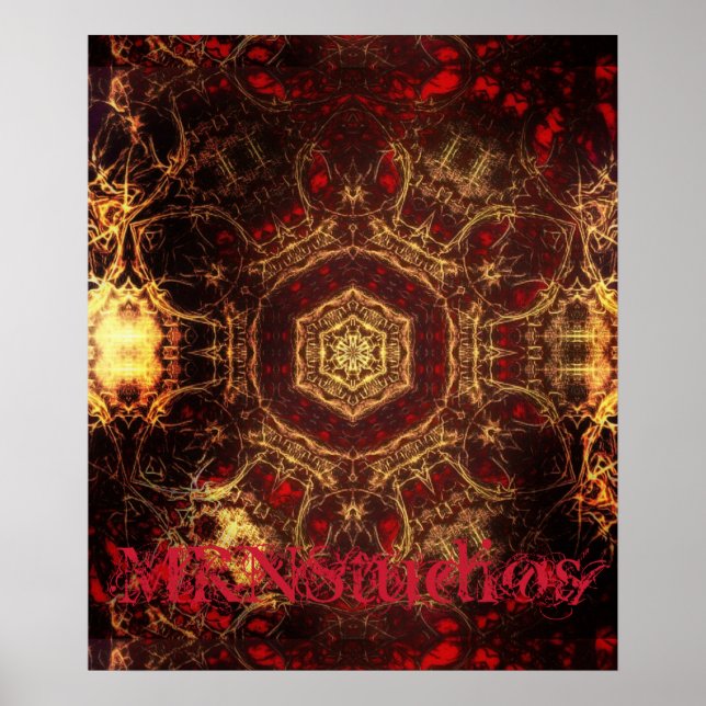 Poster Rug Oriental (Frente)