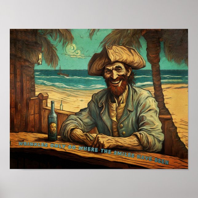 Poster Rugas e Sorrisos - (Frente)