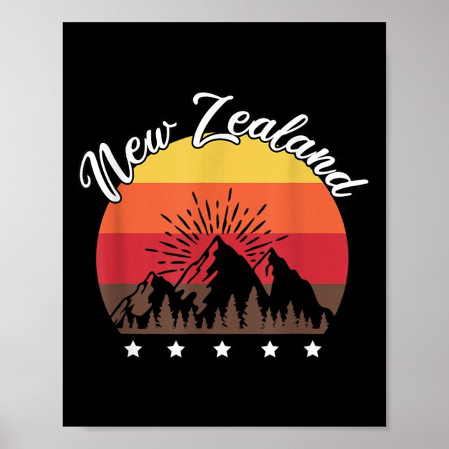 Poster Rugby Lover Kiwi Gift New Zealand  (Frente)