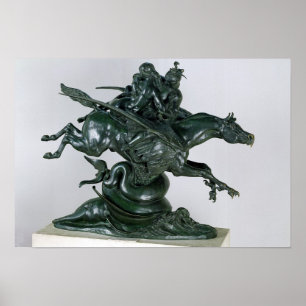 Pôster Ruggiero e Angelica