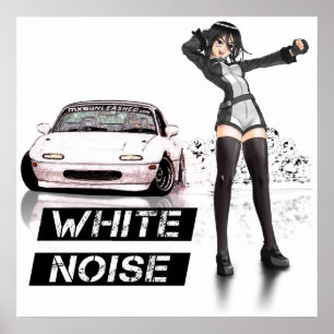 Pôster Ruído branco MX5 Miata
