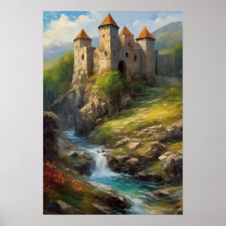Poster Ruínas de um Castelo Medieval