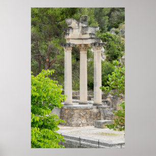 Poster Ruínas do Templo Romano, França