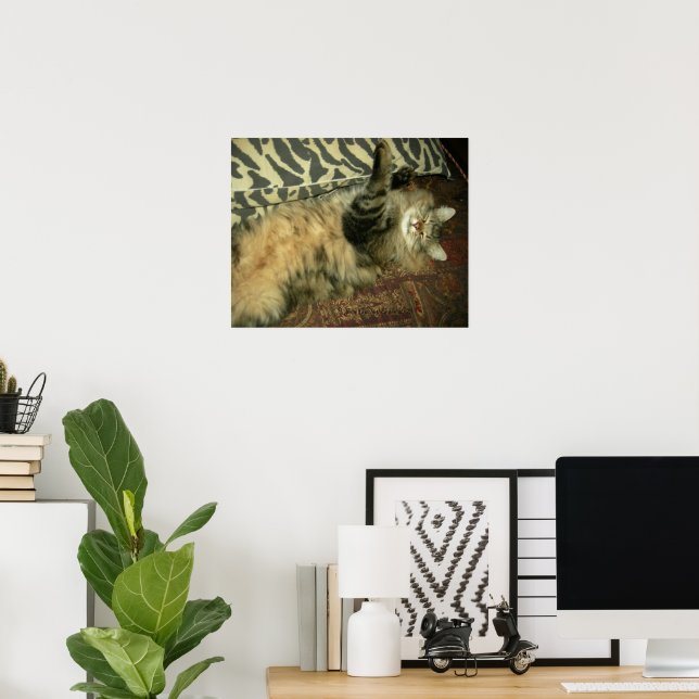 Poster Rum Tum em repouso (Escritório em casa)