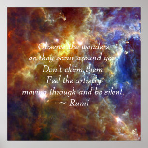 Pôster Rumi As Maravilhas