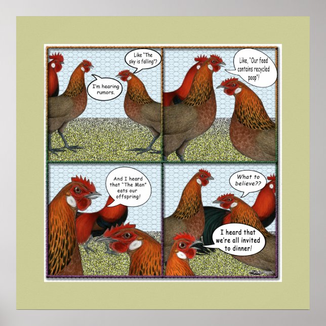 Pôster Rumores (Frente)