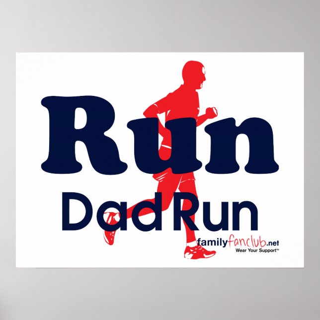 Poster Run Daddy Run (Frente)