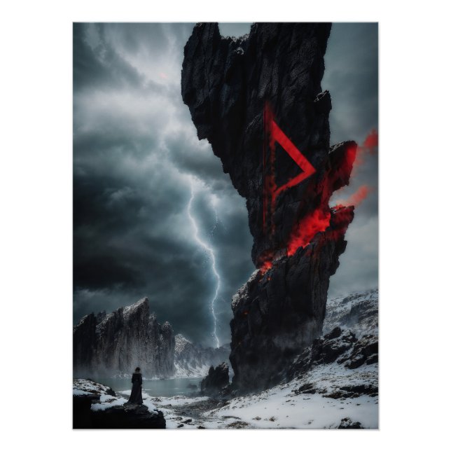 Pôster Rune Thurisaz (Frente)