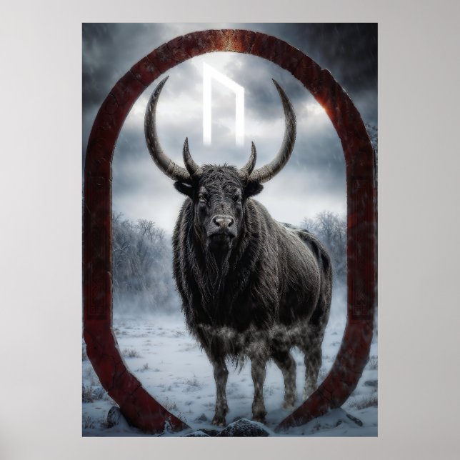 Poster Rune Uruz (Frente)