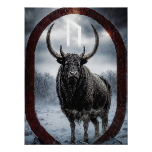 Pôster Rune Uruz (Frente)