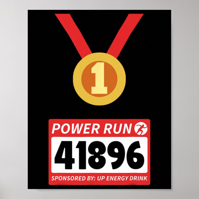 Poster Runner Half Marathon Halloween Figurume 1 (Frente)