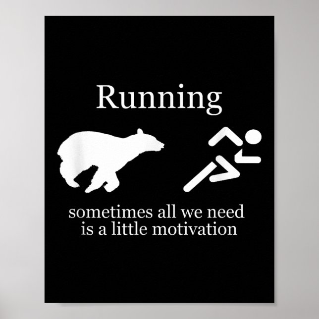 Poster Running. Motivation  (Frente)