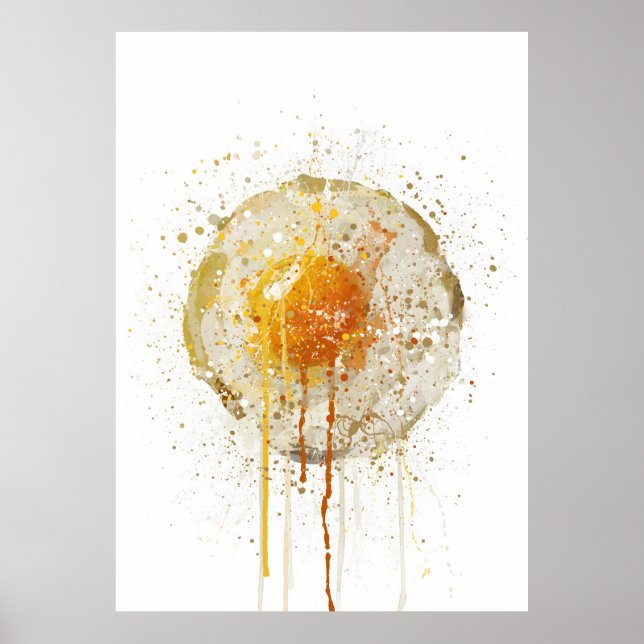 Poster Runny Egg (Frente)