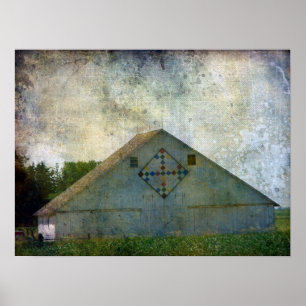 Pôster Rural Iowa Barn 2