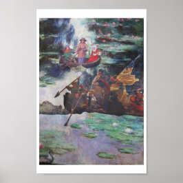 Poster Rush Hour Traffic - collage art