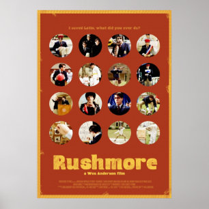 Poster Rushmore mostrando as muitas faces de Max Fischer
