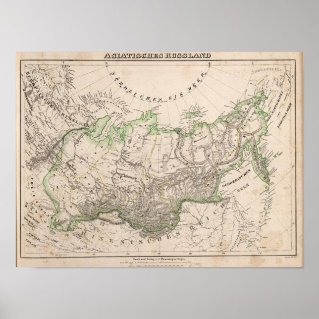 Pôster Russia and Asia 2 (Frente)