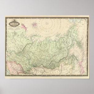 Pôster Rússia e Ásia