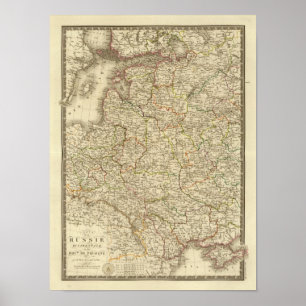 Poster Rússia ocidental, Polônia