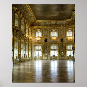 Pôster Rússia, Ruas. Petersburgo, Palácio de Peterhof (