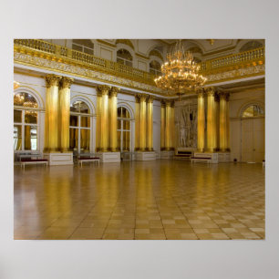 Pôster Rússia, São Petersburgo, O Hermitage (também conhe
