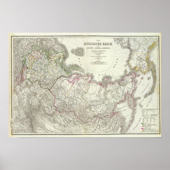 Pôster Russische Reich - Império Russo (Frente)