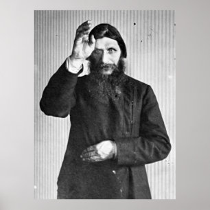 Poster Russo Grigori místico Yefimovich Rasputin