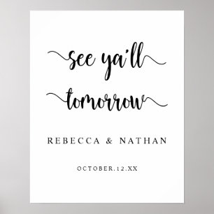 Poster Russo Moderno, até amanhã.