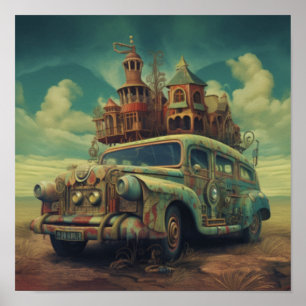 Poster Rust & Reverie: O Dreamhouse Viajante