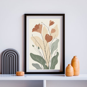 Poster Rustic Blossom I