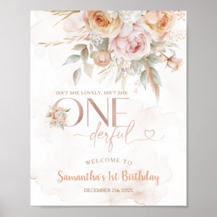 Poster Rustic Floral Pampas não é maravilhosa?