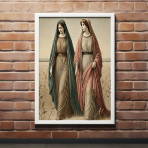Poster Ruth caminhando em Fé rumo a Nova Esperança
