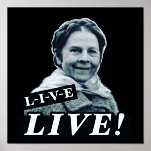 Poster Ruth Gordon Harold e Maude LIVE