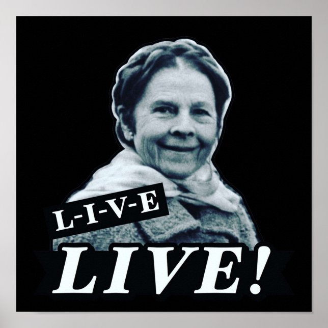 Poster Ruth Gordon Harold e Maude LIVE (Frente)