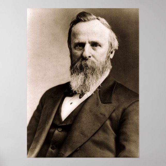 Poster Rutherford B. Hayes (Frente)