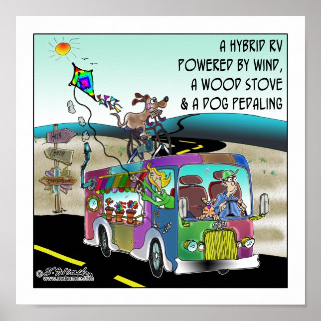 Pôster RV híbrido (Frente)