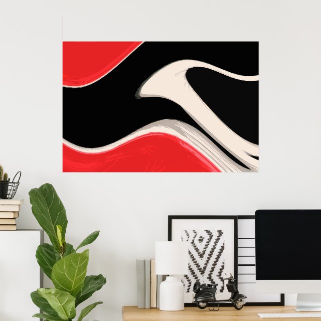 Pôster RWB Swipe (Escritório em casa)