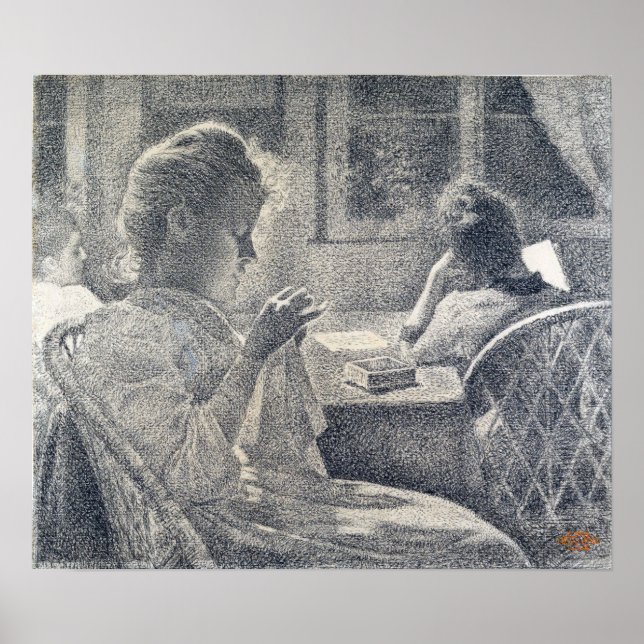 Poster Rysselberghe - Intimidade (Frente)