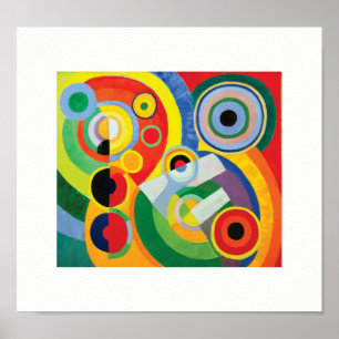 Pôster Rythme Joie de Vivre por Robert Delaunay