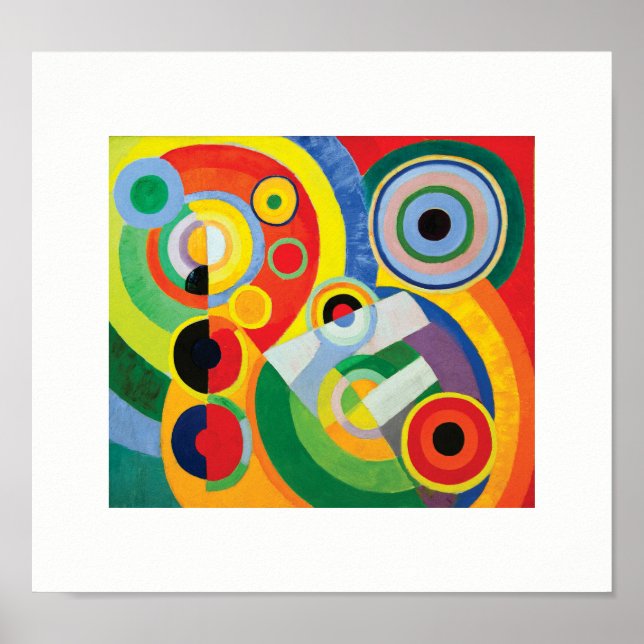 Pôster Rythme Joie de Vivre por Robert Delaunay (Frente)