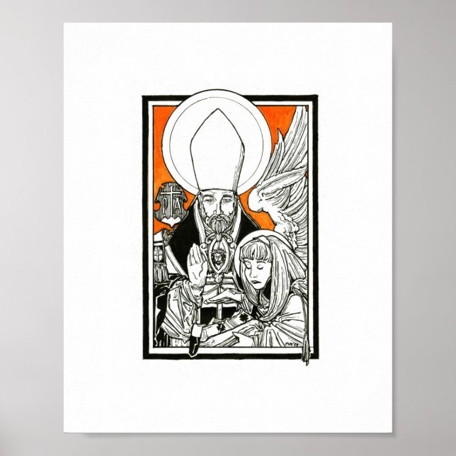 Pôster S. Alexander Sauli (Frente)