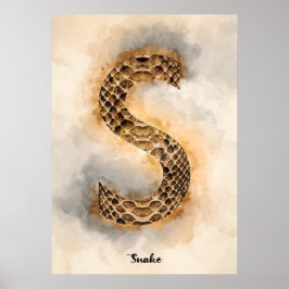 Poster S é para Cobra