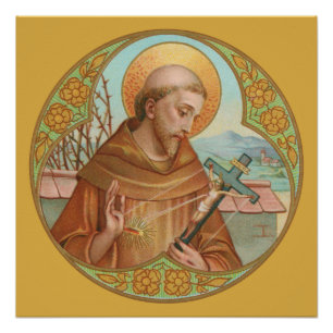 Pôster S. Francisco de Assis (BK 002)