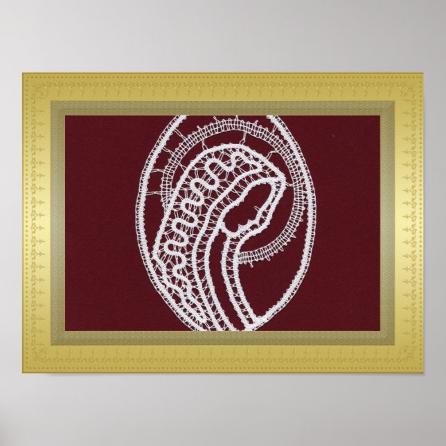 Poster S. Mary Foto personalizada de quadro de borda dour (Frente)