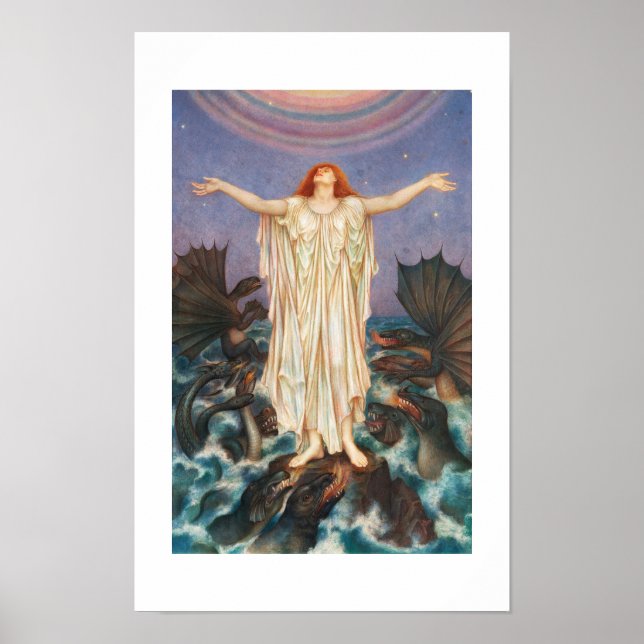 Poster S.O.S. | Evelyn De Morgan (Frente)