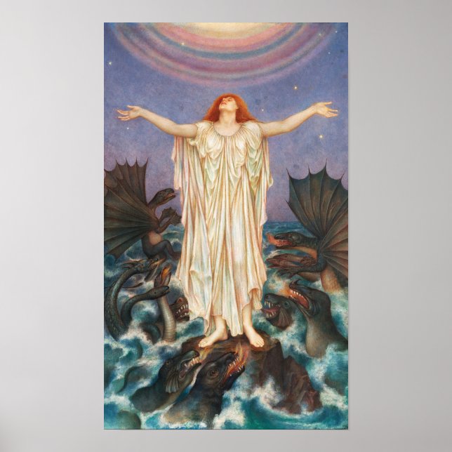 Poster S.O.S. | Evelyn De Morgan (Frente)